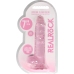 Realistic Dildo with Balls - 7 / 18 cm