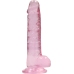 Realistic Dildo with Balls - 7 / 18 cm