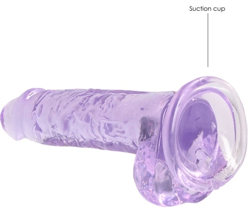 Realistic Dildo with Balls - 7 / 18 cm