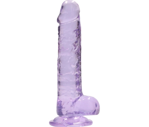 Realistic Dildo with Balls - 7 / 18 cm
