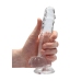 Realistic Dildo with Balls - 7 / 18 cm