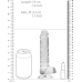 Realistic Dildo with Balls - 7 / 18 cm