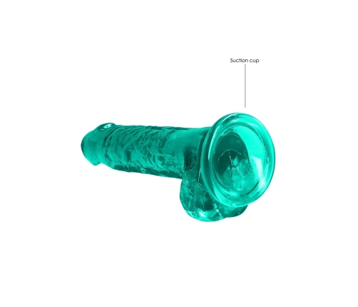 Realistic Dildo with Balls - 7 / 17 cm