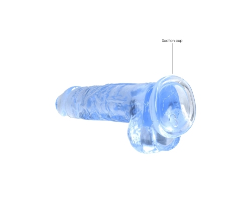 Realistic Dildo with Balls - 8 / 21 cm