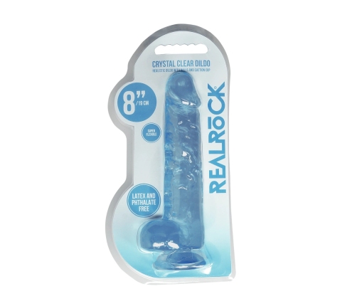 Realistic Dildo with Balls - 8 / 21 cm