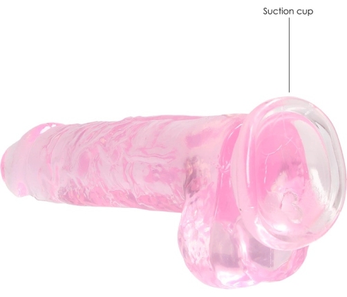 Realistic Dildo with Balls - 8 / 21 cm