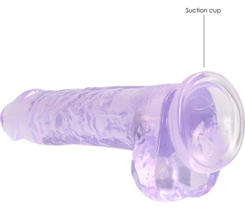 Realistic Dildo with Balls - 8 / 21 cm