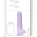 Realistic Dildo with Balls - 8 / 21 cm