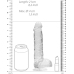 Realistic Dildo with Balls - 8 / 21 cm