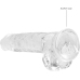 Realistic Dildo with Balls - 8 / 21 cm