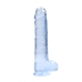 Realistic Dildo with Balls - 9 / 22 cm