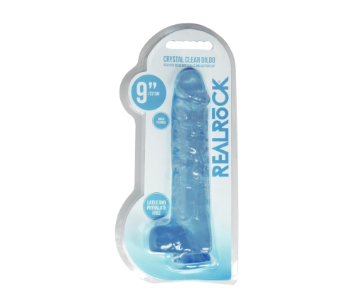 Realistic Dildo with Balls - 9 / 22 cm