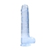 Realistic Dildo with Balls - 9 / 22 cm