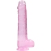 Realistic Dildo with Balls - 9 / 23 cm