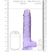 Realistic Dildo with Balls - 9 / 23 cm