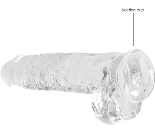 Realistic Dildo with Balls - 9 / 23 cm