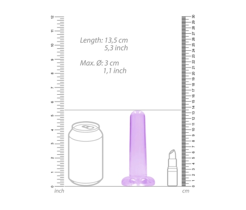 Non-Realistic Dildo with Suction Cup - 5 / 13,5 cm
