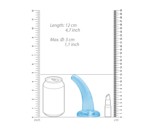 Non-Realistic Dildo with Suction Cup - 5 / 11,5 cm