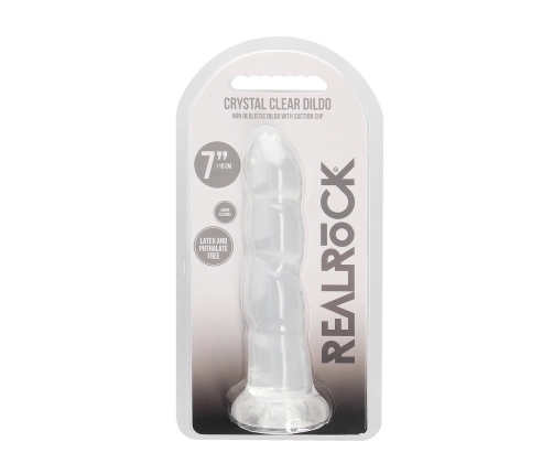 Non-Realistic Dildo with Suction Cup - 7 / 17 cm