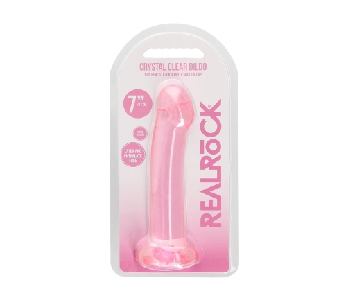 Non-Realistic Dildo with Suction Cup - 7 / 17 cm