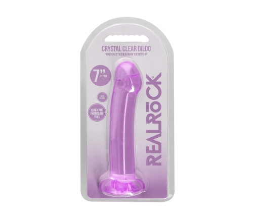 Non-Realistic Dildo with Suction Cup - 7 / 17 cm