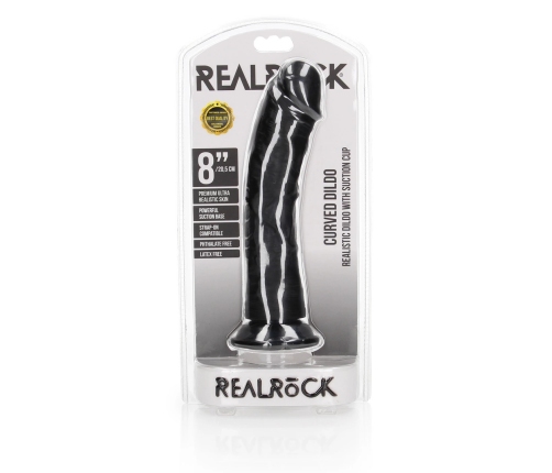Curved Realistic Dildo with Suction Cup - 8 / 20,5 cm