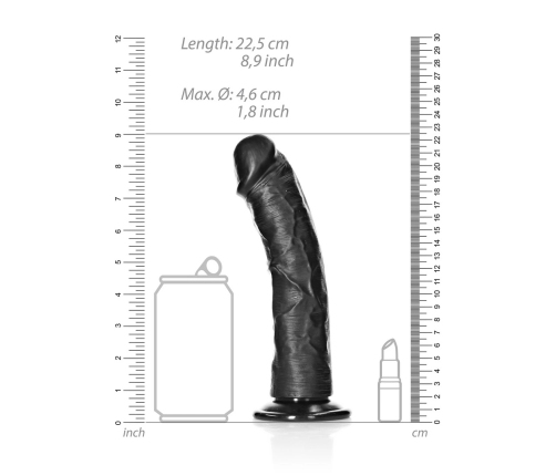 Curved Realistic Dildo with Suction Cup - 8 / 20,5 cm