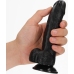 Curved Realistic Dildo with Balls and Suction Cup - 6 / 15,5 cm