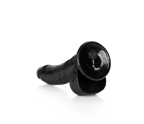 Curved Realistic Dildo with Balls and Suction Cup - 8 / 20,5 cm