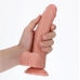 Curved Realistic Dildo with Balls and Suction Cup - 8 / 20,5 cm