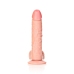Curved Realistic Dildo with Balls and Suction Cup - 8 / 20,5 cm