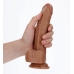 Curved Realistic Dildo with Balls and Suction Cup - 8 / 20,5 cm