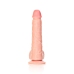Straight Realistic Dildo with Balls and Suction Cup - 7 / 18 cm