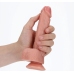 Straight Realistic Dildo with Balls and Suction Cup - 7 / 18 cm