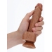 Straight Realistic Dildo with Balls and Suction Cup - 7 / 18 cm