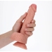 Straight Realistic Dildo with Balls and Suction Cup - 8 / 20,5 cm