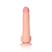 Straight Realistic Dildo with Balls and Suction Cup - 10 / 25,5 cm