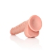Straight Realistic Dildo with Balls and Suction Cup - 11 / 28 cm