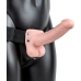 Vibrating Hollow Strap-On with Balls - 7 / 18 cm