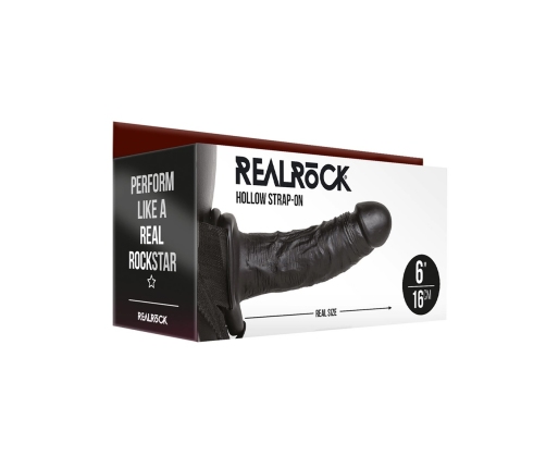 Hollow Strap-On without Balls - 6 / 15,5 cm