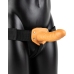 Vibrating Hollow Strap-On without Balls - 6 / 15,5 cm
