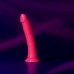 Slim Realistic Dildo with Suction Cup - Glow in the Dark - 8'' / 20 cm