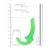 Strapless Strap-On - Glow in the Dark - 6'' / 13,5 cm