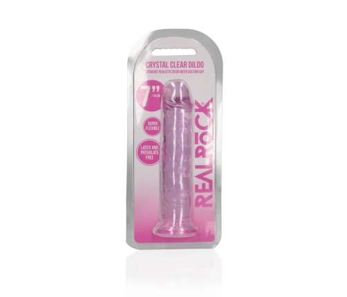 Straight Realistic Dildo with Suction Cup - 7'' / 18