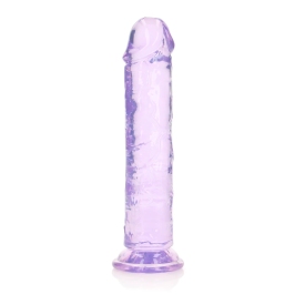 Straight Realistic Dildo with Suction Cup - 8'' / 20