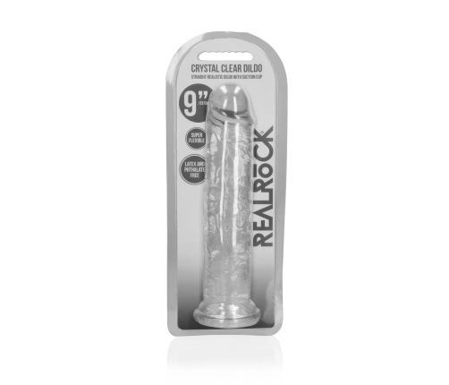 Straight Realistic Dildo with Suction Cup - 9'' / 23