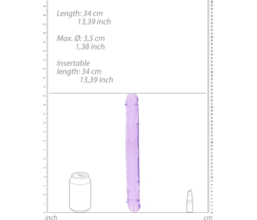 Realistic Double Dong - 13'' / 34 cm