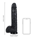 Extra Large Straight with Balls 13 / 33 cm - Black