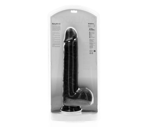 Extra Large Straight with Balls 14 / 35,5 cm - Black
