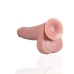 Extra Large Straight with Balls 14 / 35,5 cm - Flesh